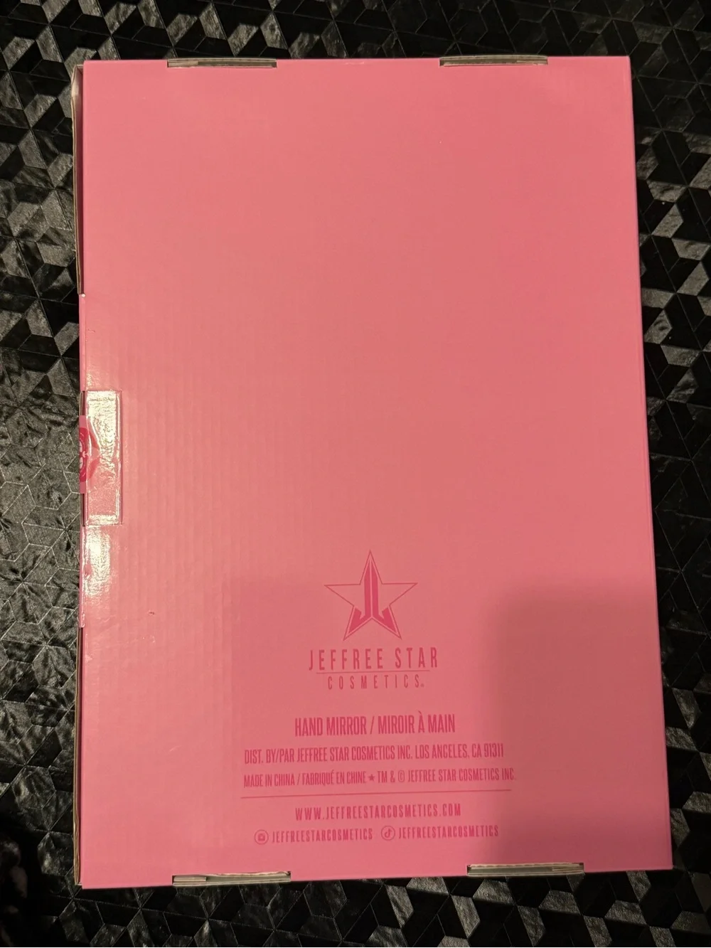 Jeffree Star Hot Pink Cat Hand Mirror